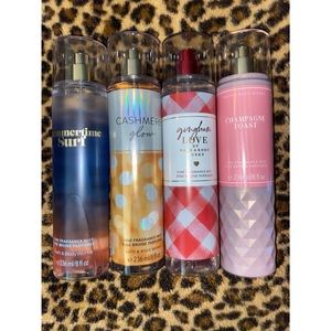 Bath & body works BODY MIST FRAGRANCE lot